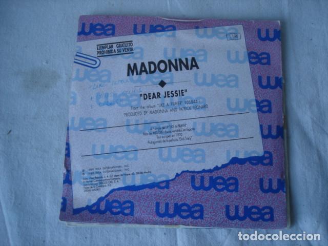 Discos de vinilo: Madonna   Dear Jessie - Foto 2