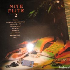 Discos de vinilo: NITE FLITE 2 LP - VARIOUS ARTISTS - EDICION INGLES - CBS RECORDS 1989 - BUEN ESTADO -. Lote 190125660