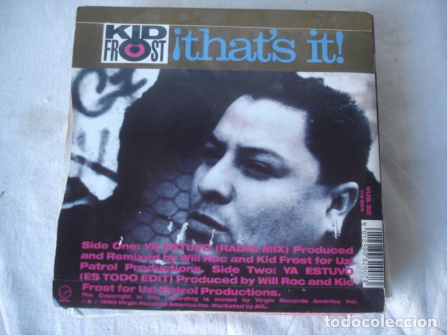 Discos de vinilo: Kid Frost &lrm;  Ya Estuvo! - Foto 2