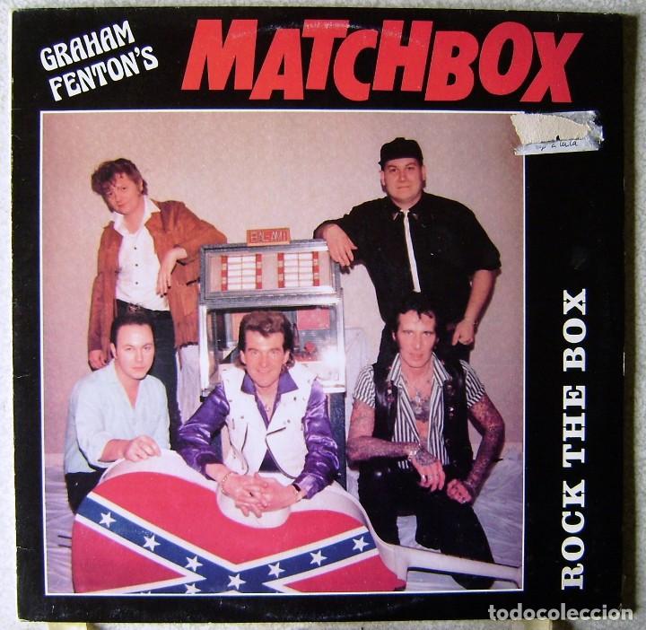 Discos de vinilo: MATCHBOX.ROCK THE BOX...VINILO EX - Foto 1