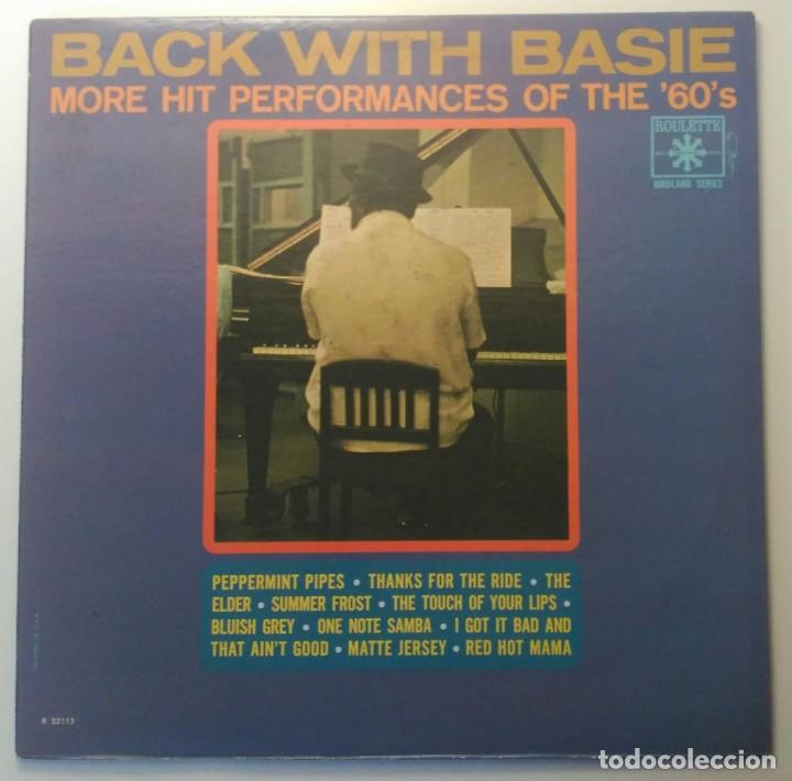 Discos de vinilo: Count Basie &ndash; Back With Basie USA 1964 ROULETTE - Foto 1
