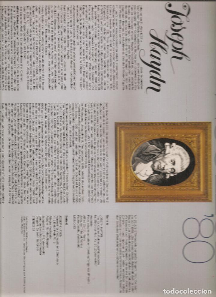 Discos de vinilo: HAYDN. - Foto 2