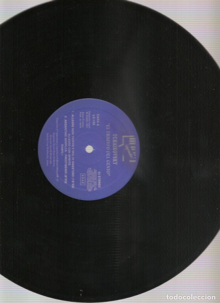 Discos de vinilo: TCHAIKOVSKY. EL TRIUNFO DEL GENIO - Foto 2