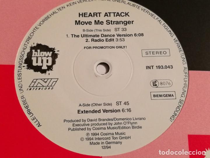 Discos de vinilo: Heart Attack - Move Me Stranger - 1994 - Foto 1