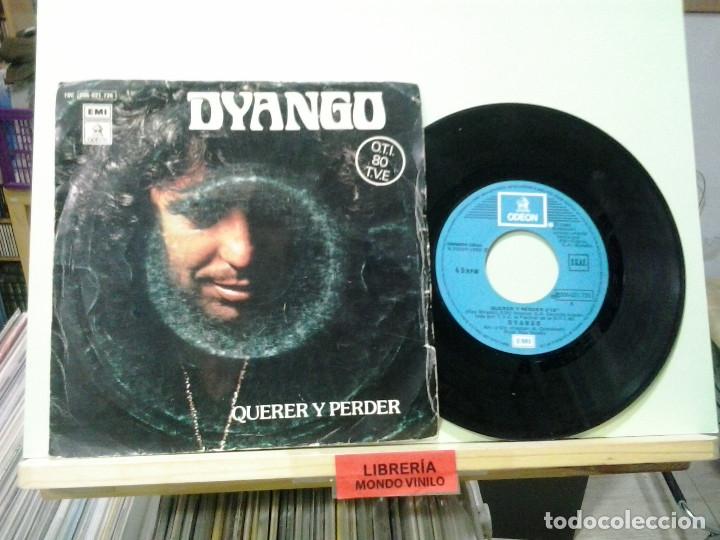 Discos de vinilo: LMV - Dyango. Querer y perder / Nuestrp primer beso. EMI-Odeon 1980 - Foto 1