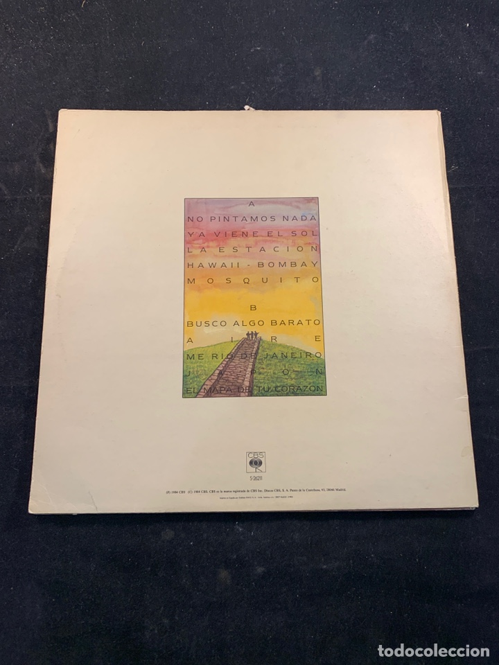 Discos de vinilo: MECANO - YA VIENE EL SOL - Foto 2