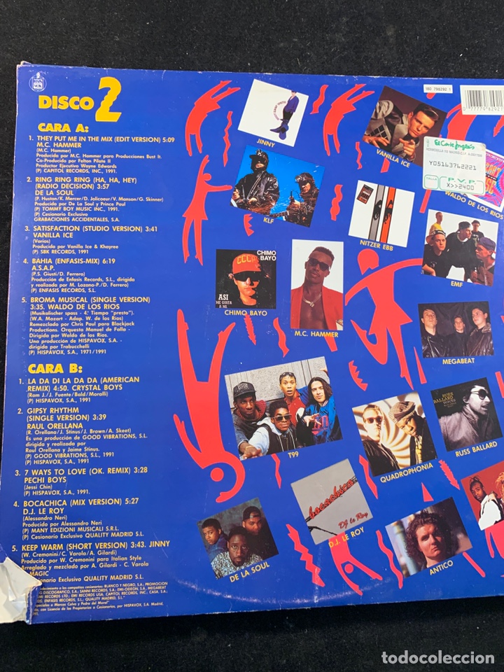 Discos de vinilo: EXTASIS TOTAL - Foto 3