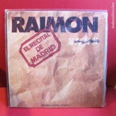 Discos de vinilo: RAIMON - EL RECITAL DE MADRID 2XLP INCLUYE LIBRETO. Lote 190329261