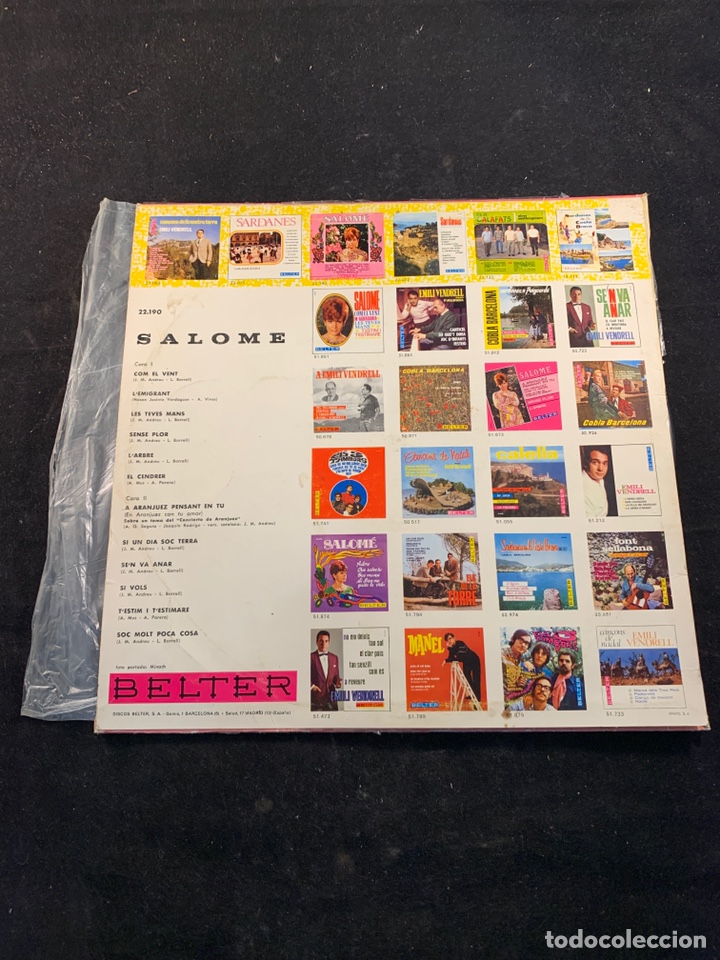 Discos de vinilo: SALOM&Eacute; - Foto 2