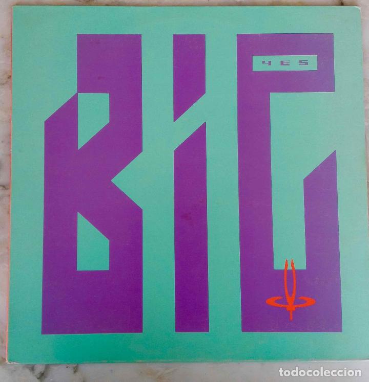 Discos de vinilo: YES, BIG. LP ESPA&Ntilde;A CON FUNDA INTERIOR CON LETRAS - Foto 1