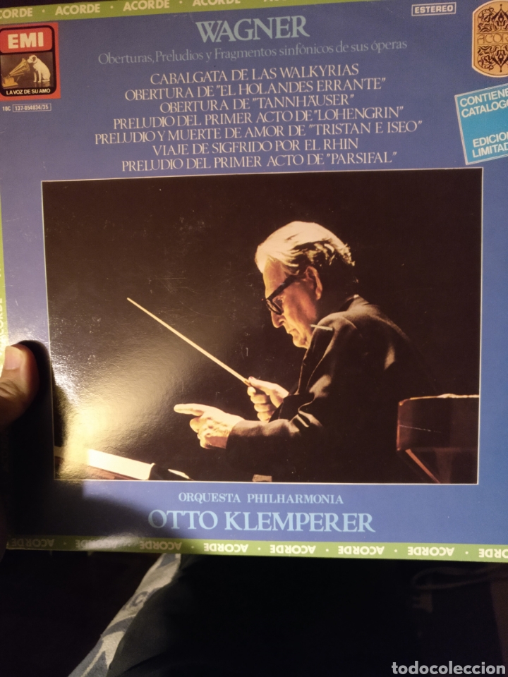 Discos de vinilo: Wagner. Otto Klemperer. EMI 1982 - Foto 1