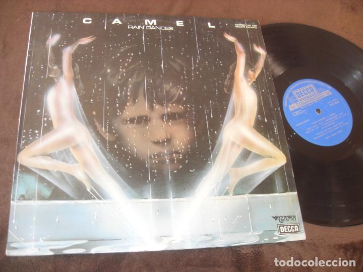 Discos de vinilo: CAMEL LP. RAIN DANCES MADE IN SPAIN 1977. - Foto 1