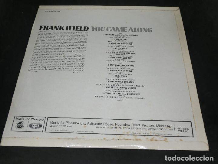 Discos de vinilo: LP - FRANK IFIELD - YOU CAME ALONG - 1967 - Foto 2
