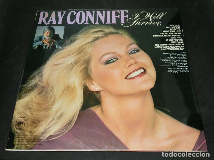 Discos de vinilo: LP - RAY CONNIFF - I WILL SURVIVE - 1979 - Foto 2