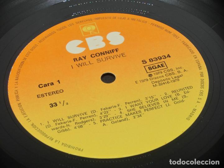 Discos de vinilo: LP - RAY CONNIFF - I WILL SURVIVE - 1979 - Foto 3