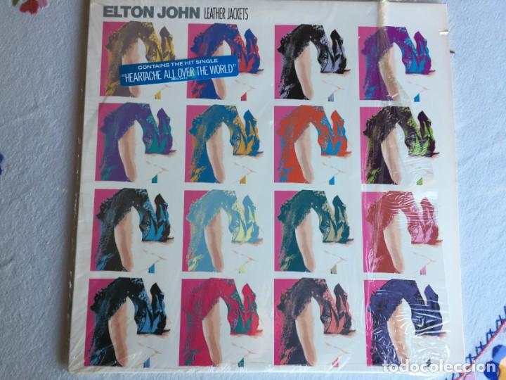 Discos de vinilo: Elton John Leathers Jackets - Foto 1