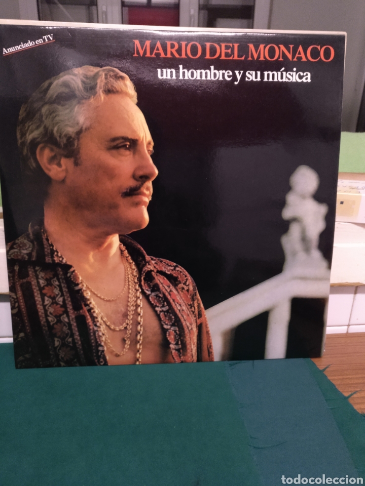 Discos de vinilo: Mario del M&oacute;naco. PDI 1991 (DISCO DOBLE) - Foto 2