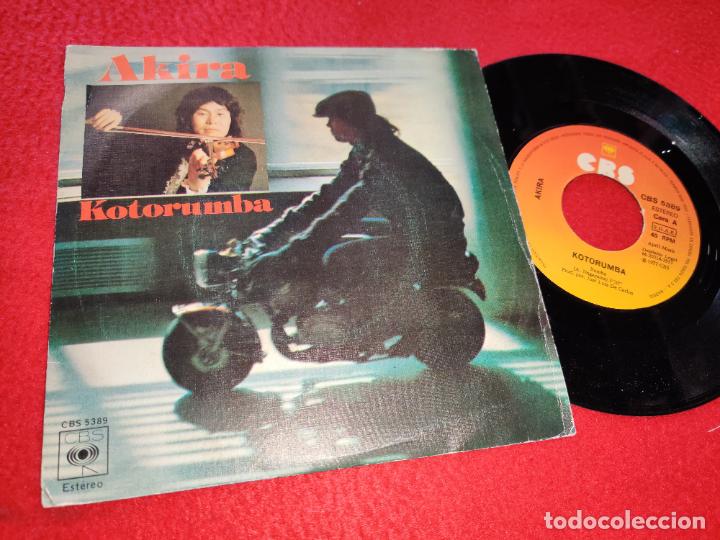 Discos de vinilo: AKIRA KOTORUMBA/VIENTO DE FRENTE 7 Single 1977 CBS SPAIN