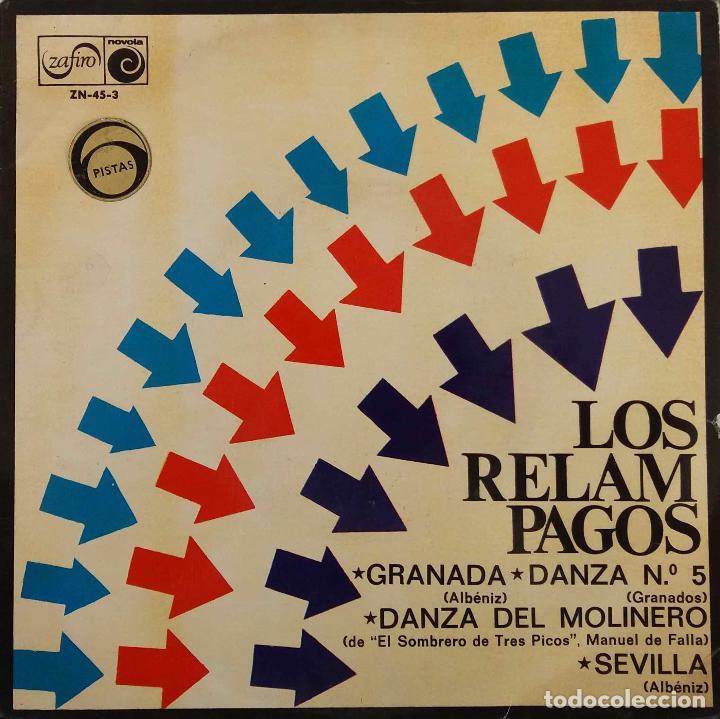 Discos de vinilo: LOS RELAMPAGOS. GRANADA. EP ESPA&Ntilde;A - Foto 1