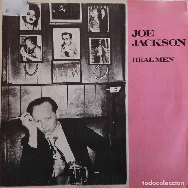 Discos de vinilo: JOE JACKSON, REAL MEN. SINGLE ESPA&Ntilde;A - Foto 1