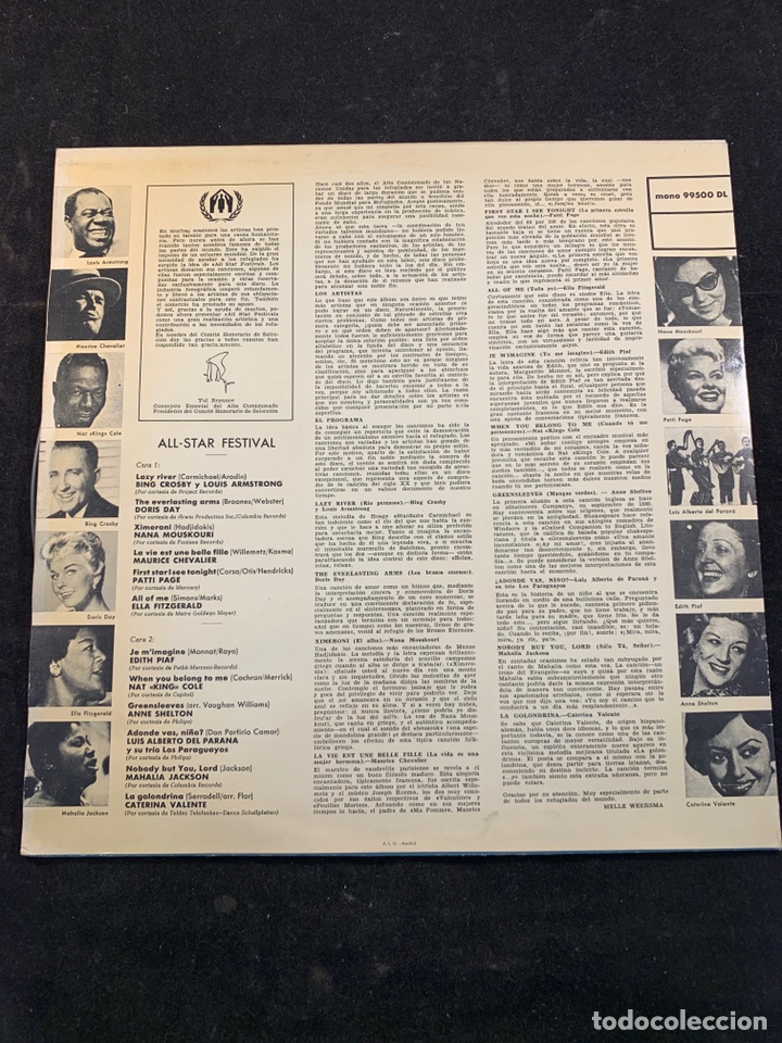 Discos de vinilo: ALL STAR FESTIVAL - Foto 2