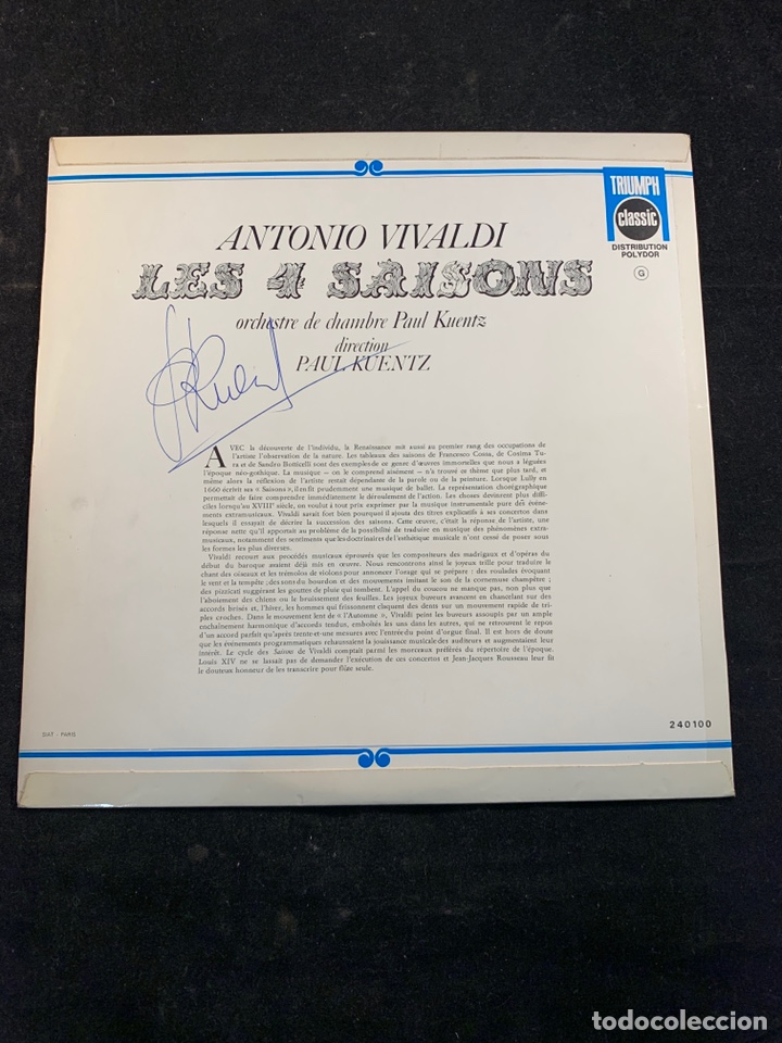 Discos de vinilo: ANTONIO VIVALDI - Foto 2