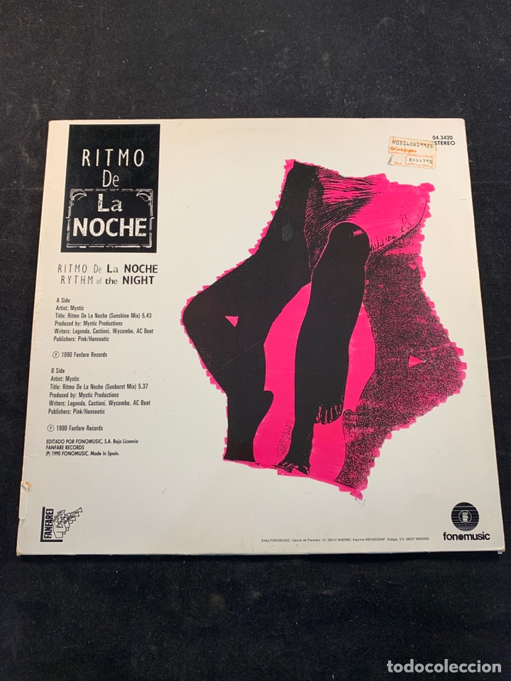 Discos de vinilo: RITMO DE LA NOCHE - Foto 2