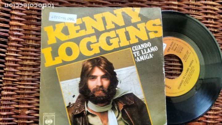 Discos de vinilo: SINGLE ( VINILO)  DE   KENNY LOGGINS A&Ntilde;OS 70 - Foto 1