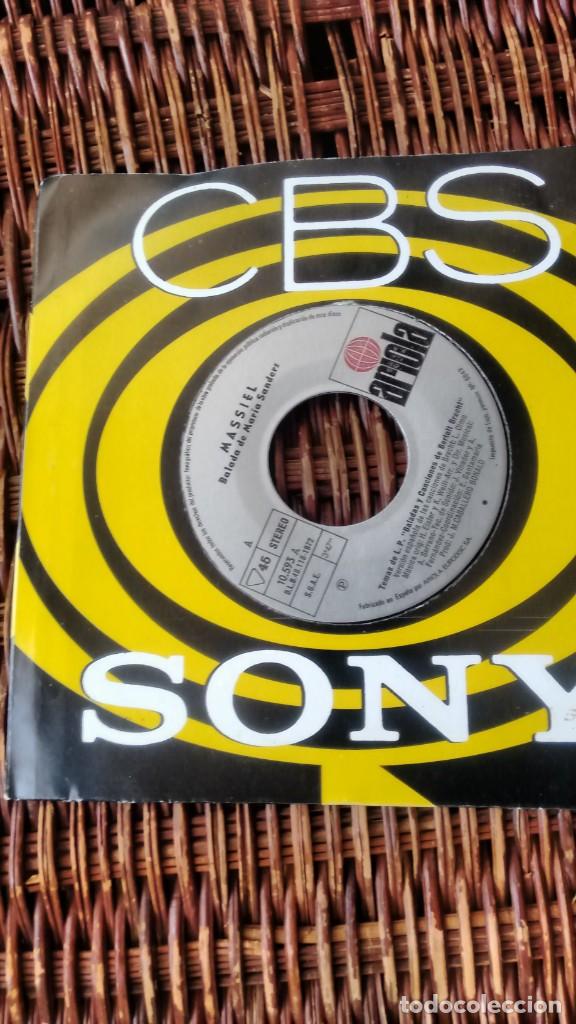 Discos de vinilo: SINGLE ( VINILO)  DE   MASSIEL A&Ntilde;OS 70 - Foto 1