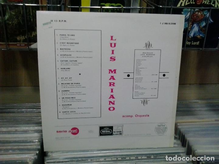 Discos de vinilo: LMV - Luis Mariano. EMI 1969 - Foto 2