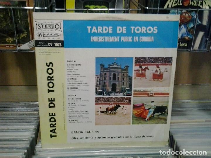 Discos de vinilo: LMV - Tarde de toros. Musidisc, ref. CV 1023 - Foto 2
