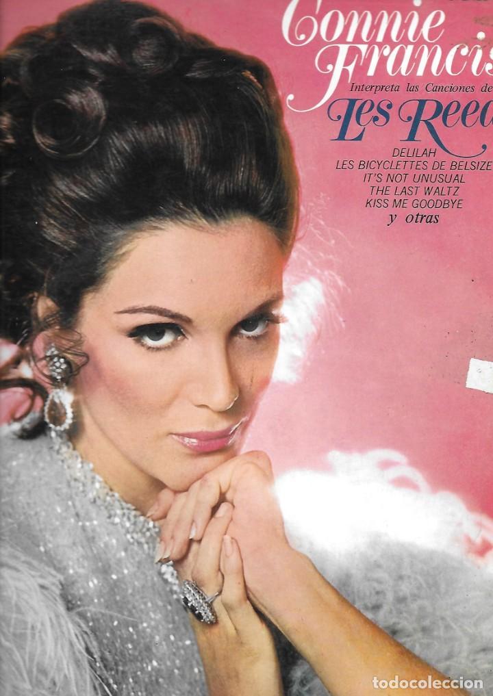 Discos de vinilo: CONNIE FRANCIS. INTERPRETA CANCIONES DE LES REED. LP - Foto 1