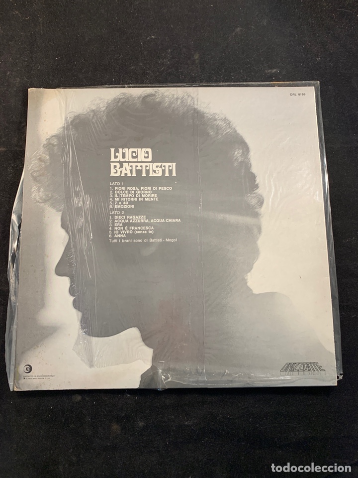 Discos de vinilo: LUCIO BATTISTI - Foto 2
