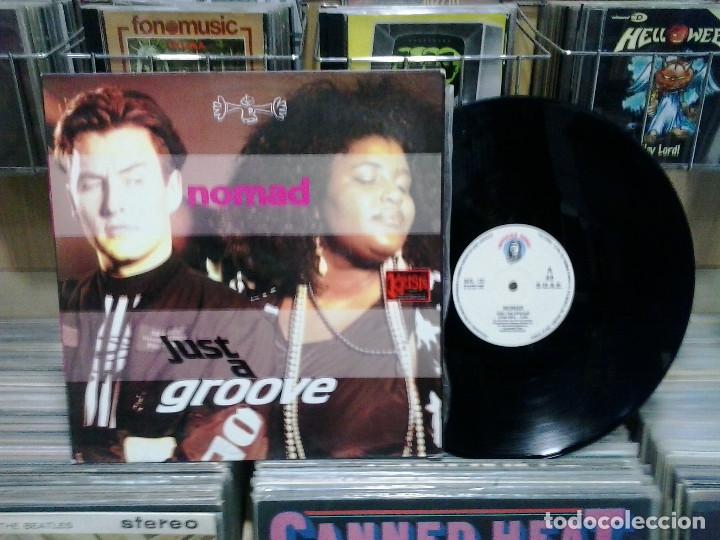 Discos de vinilo: LMV - Nomad. Just a groove. Spitfire 1991, ref SPX-137 - Foto 1