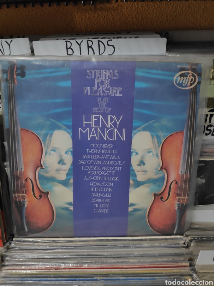 Discos de vinilo: strings for pleasure Henry Mancini - Foto 1