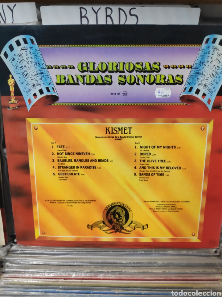 Discos de vinilo: Gloriosas bandas sonoras Kismet - Foto 2