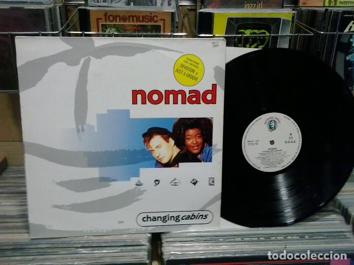 Discos de vinilo: LMV - Nomad. Changing cabins. Spitfire music 1991, ref. SPLP-137 - Foto 1