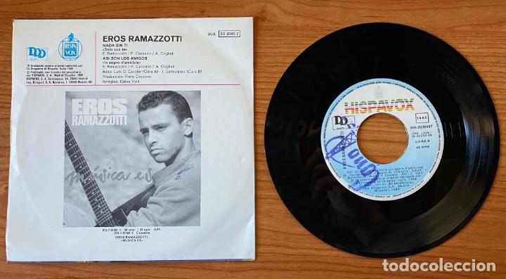 Discos de vinilo: Eros Ramazzotti // Nada Sin Ti - Foto 2