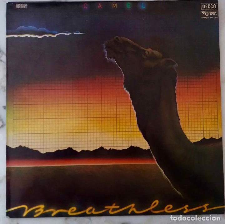 Discos de vinilo: CAMEL, BREATHLESS. LP ESPA&Ntilde;A . - Foto 1