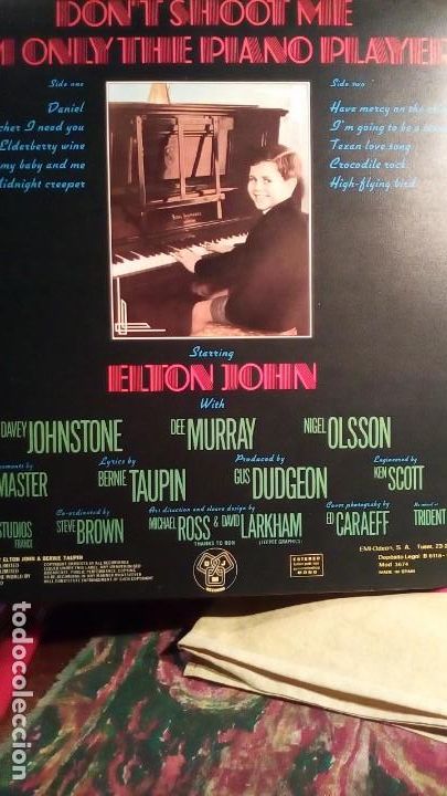 Discos de vinilo: ELTON JOHN - DON T SHOOT ME . - Foto 2