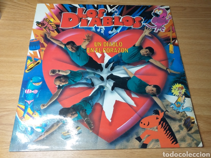 Discos de vinilo: LOS DIABLOS UN DIABLO EN EL CORAZON - Foto 1