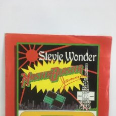 Discos de vinilo: STEVIE WONDER // MASTER BLASTER (JASMMIN´) // SINGLE // A- 101984 // MOTOWN RECORDS // 1980 . Lote 190551560
