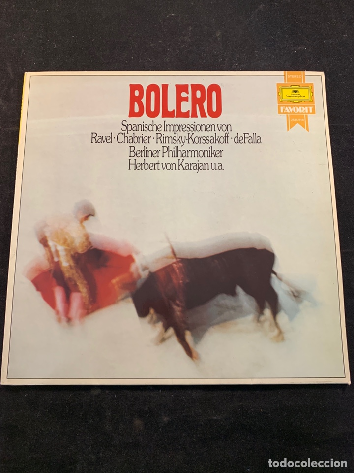 Discos de vinilo: BOLERO - Foto 1