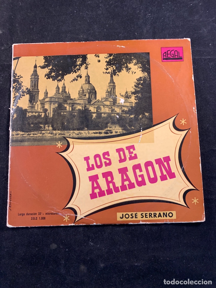 Discos de vinilo: LOS DE ARAG&Oacute;N JOS&Eacute; SERRANO - Foto 1