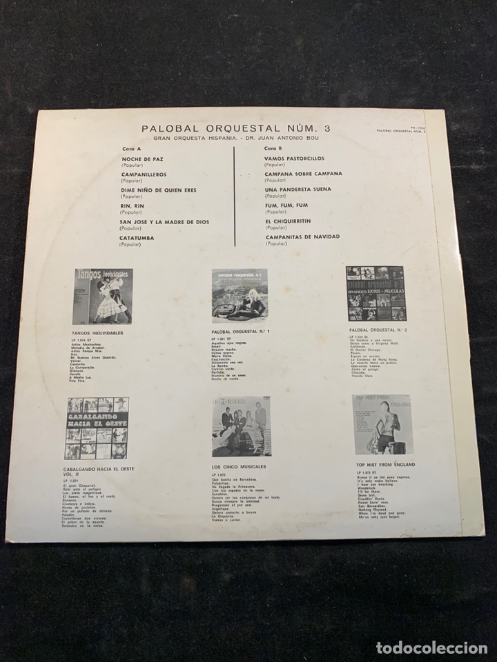 Discos de vinilo: CANCIONES DE NAVIDAD - Foto 2