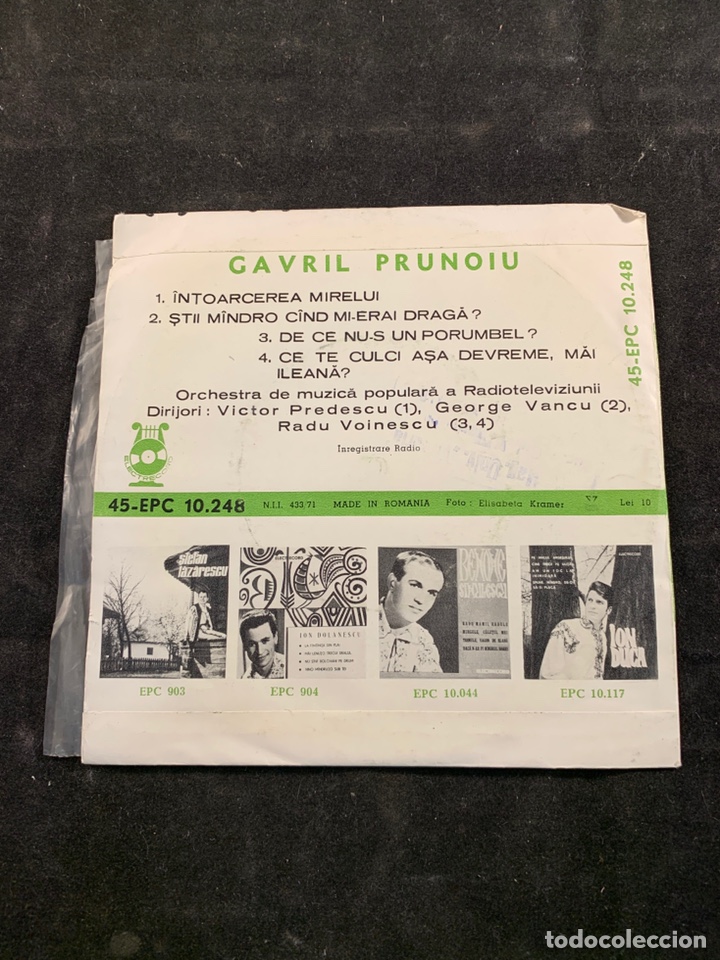 Discos de vinilo: Gavril Prunoiu - Foto 2