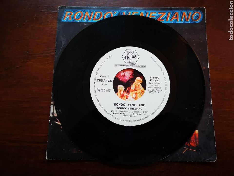 Discos de vinilo: Rond&oacute; veneziano - Foto 3