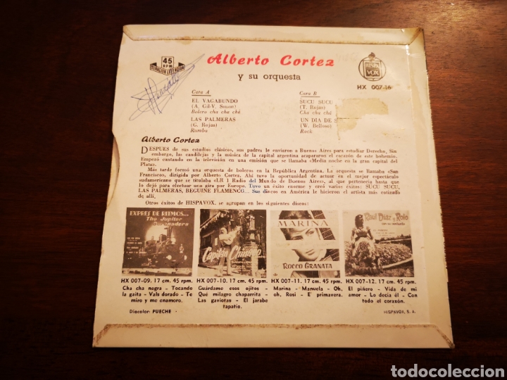 Discos de vinilo: Alberto Cortez y su orquesta. - Foto 2
