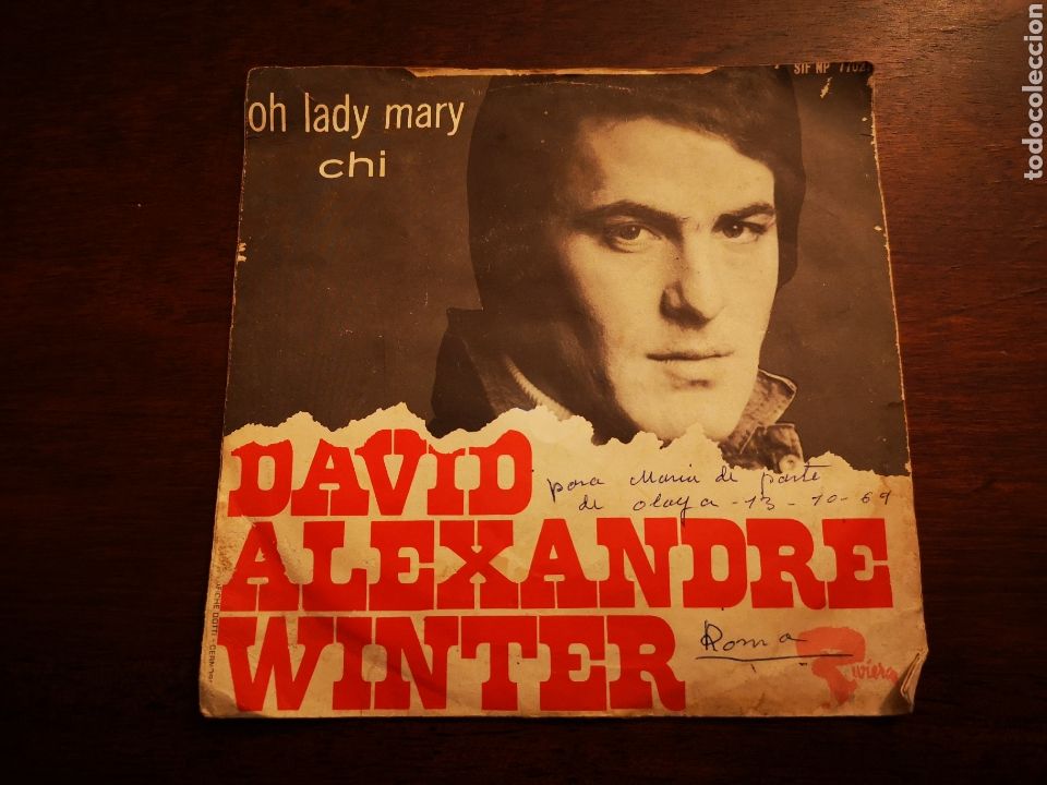 Discos de vinilo: David Alexandre winter. Oh lady Mary, chi. - Foto 1
