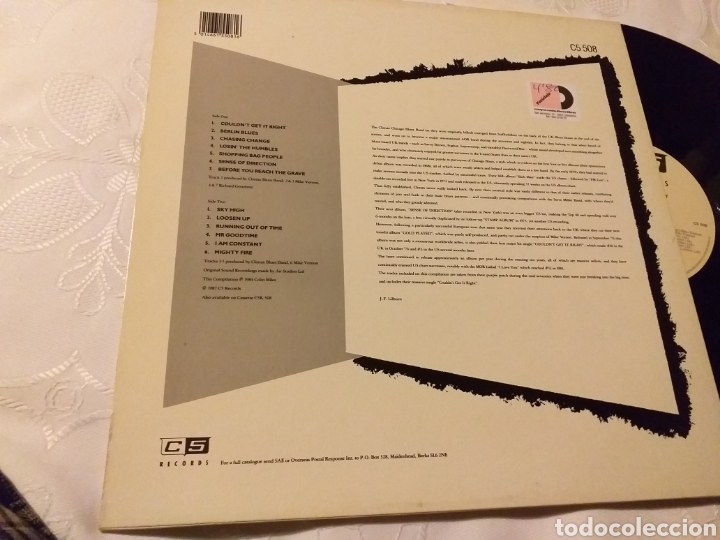 Discos de vinilo: CLIMAX BLUES BAND COULDNT GET IT RIGHT - Foto 2